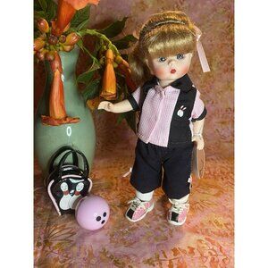 Madame Alexander Doll 8” Bowling Bowl-A-Rama Americana Box Tag Ball Bag #39720